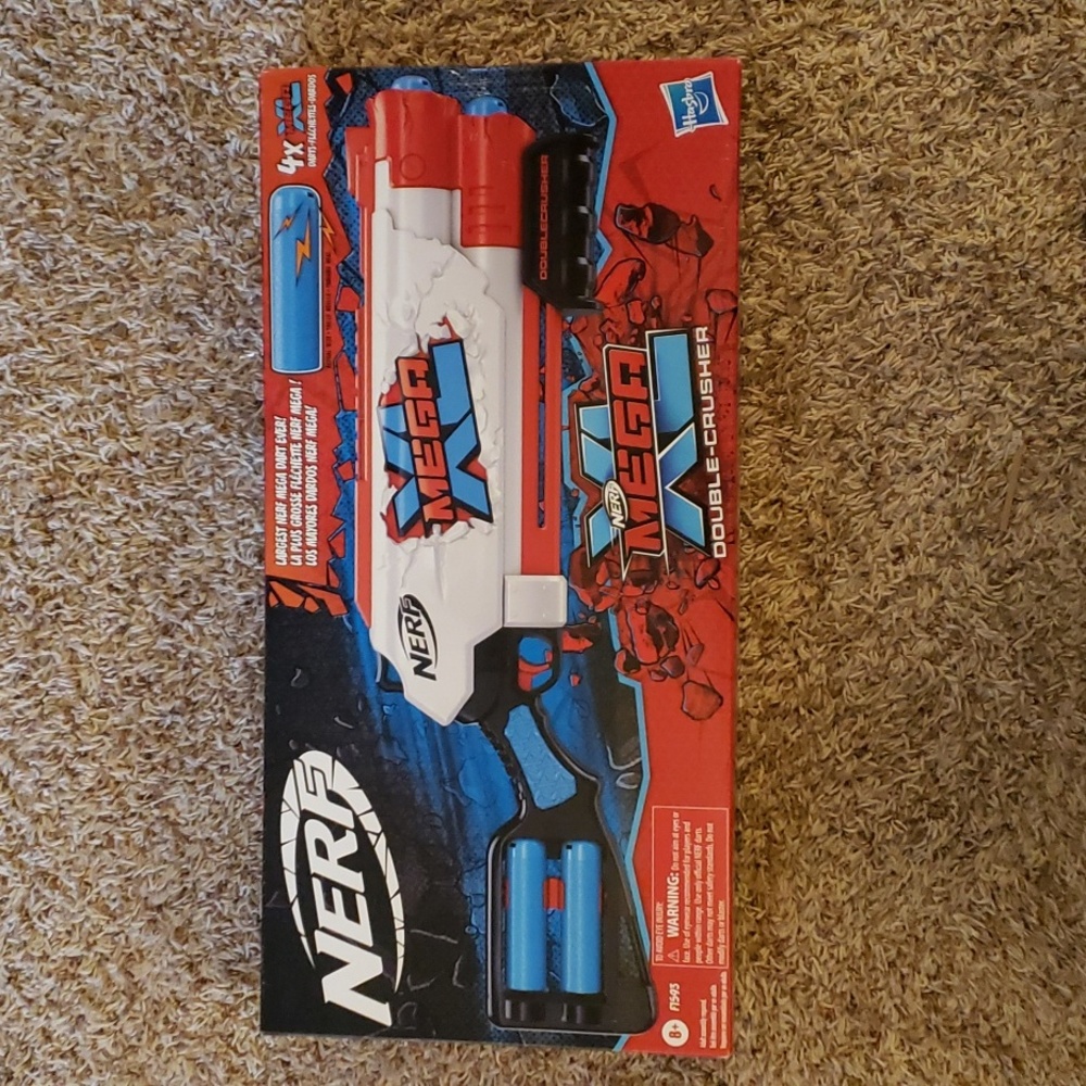 NERF MEGA XL DOUBLE CRUSHER